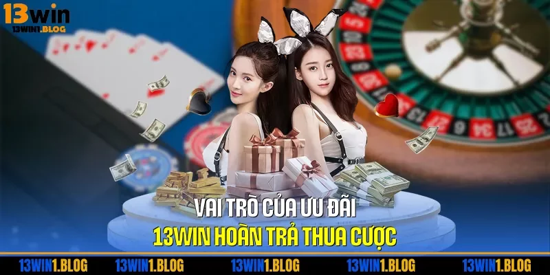 Vai trò của ưu đãi 13WIN hoàn trả thua cược